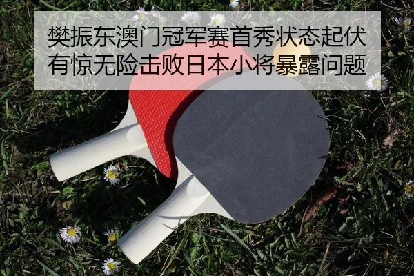 樊振东澳门冠军赛首秀状态起伏 有惊无险击败日本小将暴露问题
